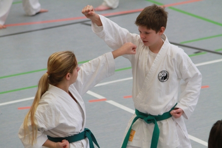 Paul beim Partnertraining