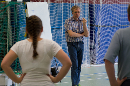 Referent Peter Henkel beim SV-Kurs